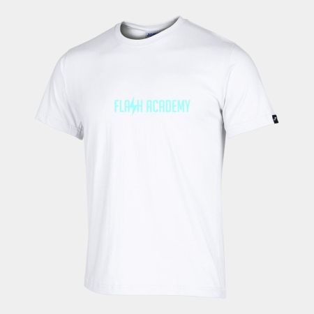 T-shirt Blanc Flash Academy