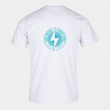 T-shirt Blanc Flash Academy